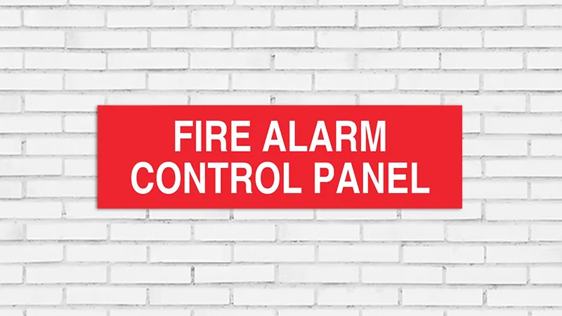 fire safety signs