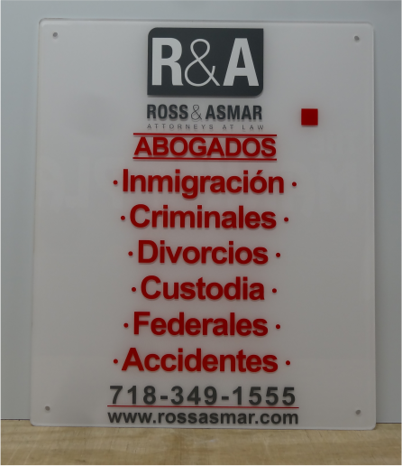 acrylic signs gogi signs