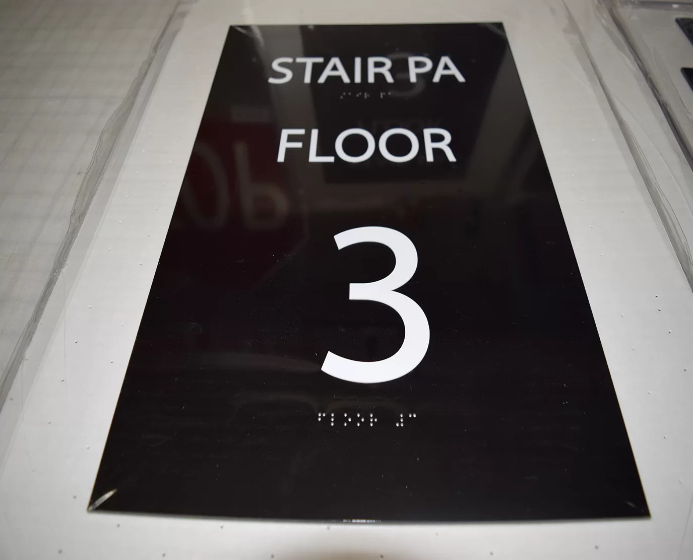 ada floor number signs