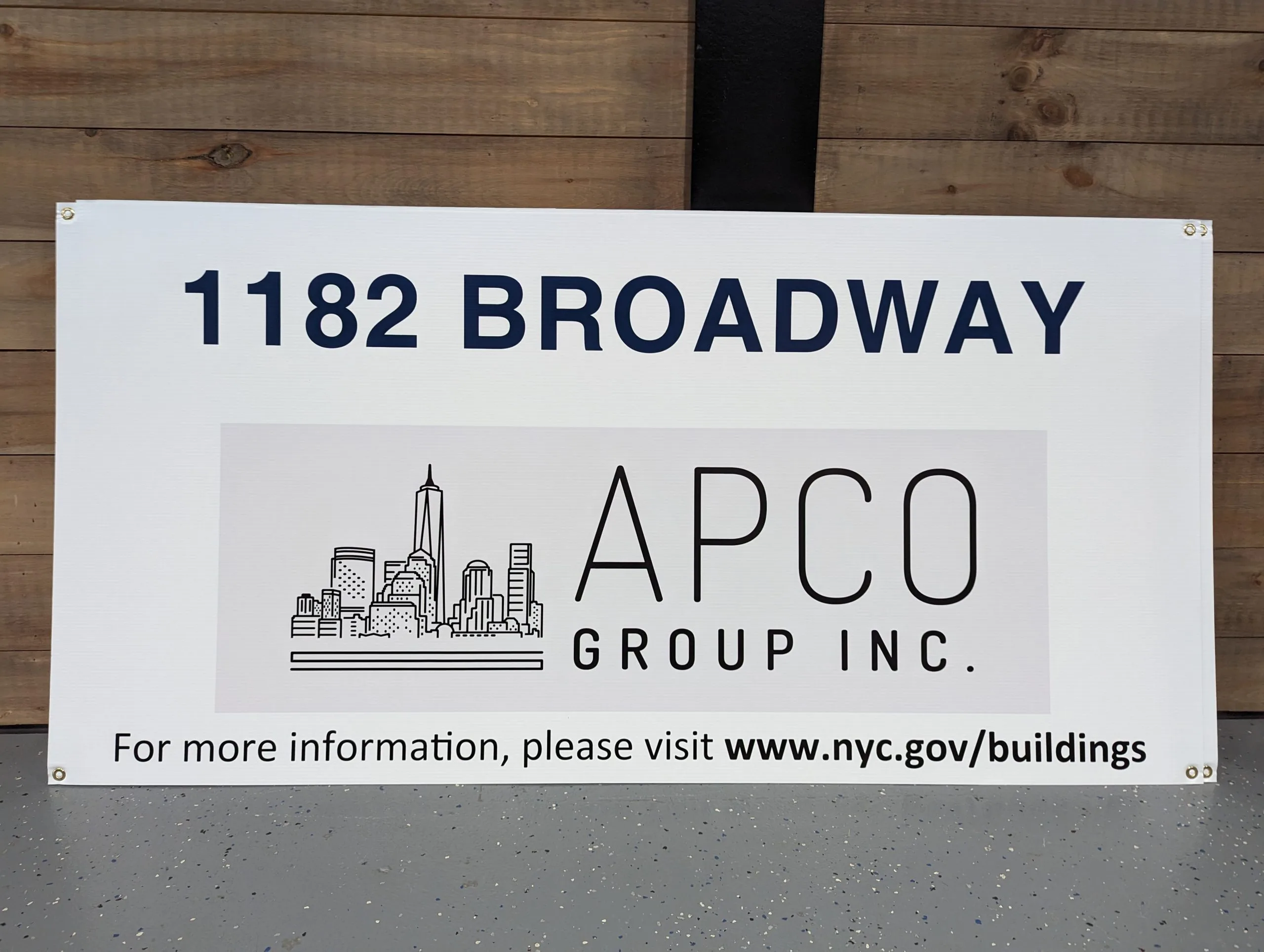 coroplast sign material nj