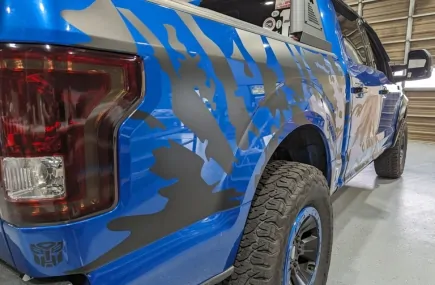 custom truck wrap fleet graphics nj