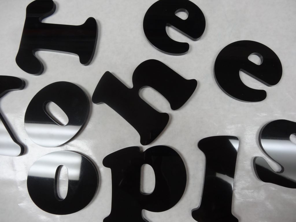 customize acrylic letters logos