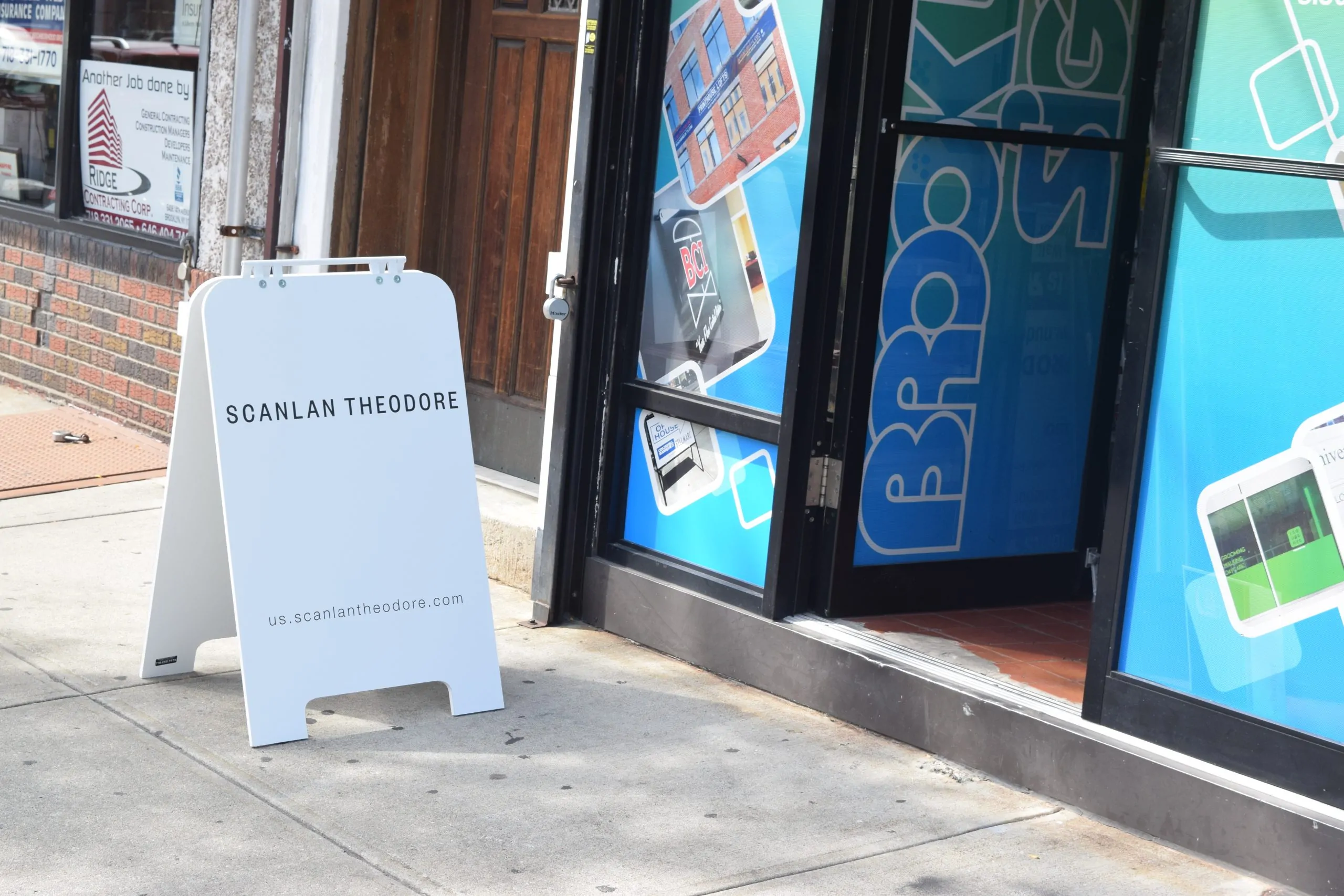 customized sidewalk signs in new jersey city