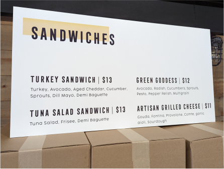 foam board gogi signs new jersey city
