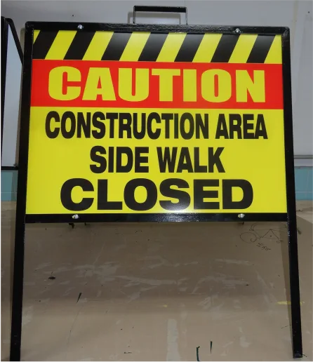 job site signs construction nj city
