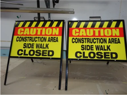 sidewalk signs nj city