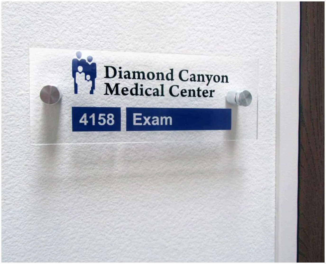 standoff sign for medical center