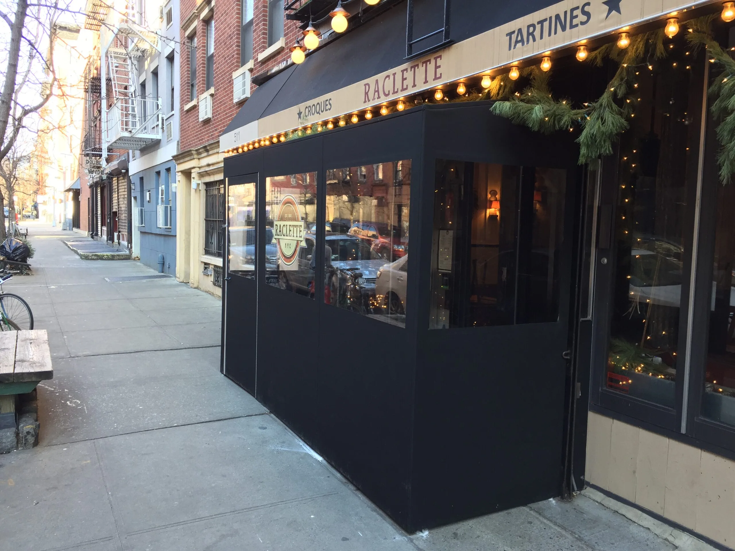 vestibules exterior signage nj city