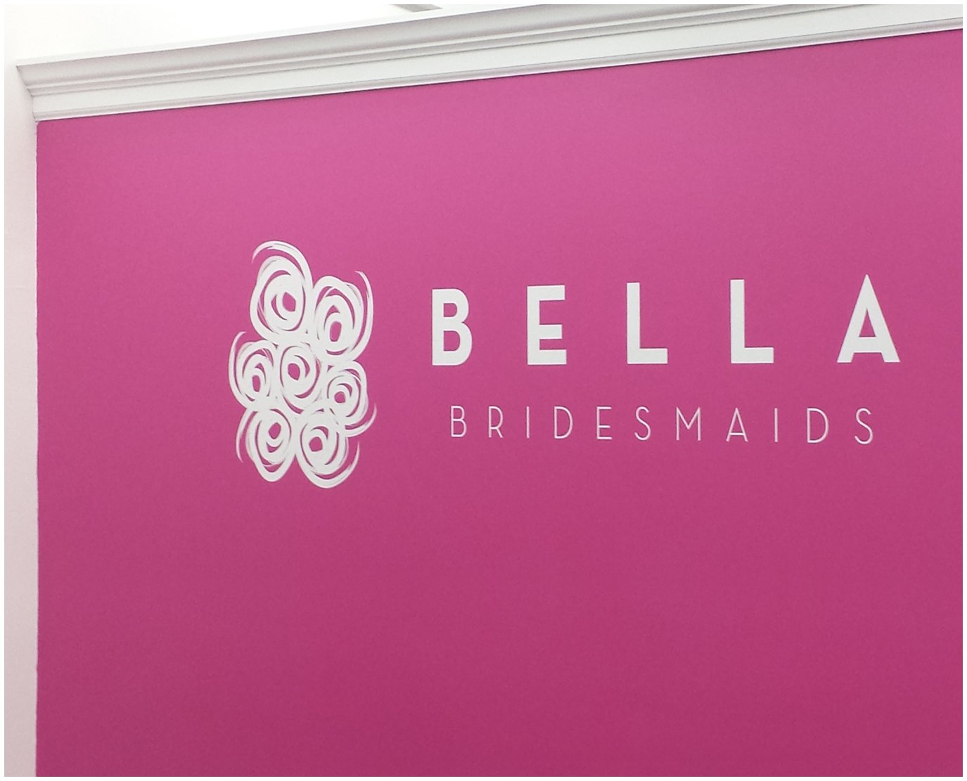 wall decal for bella brides maids