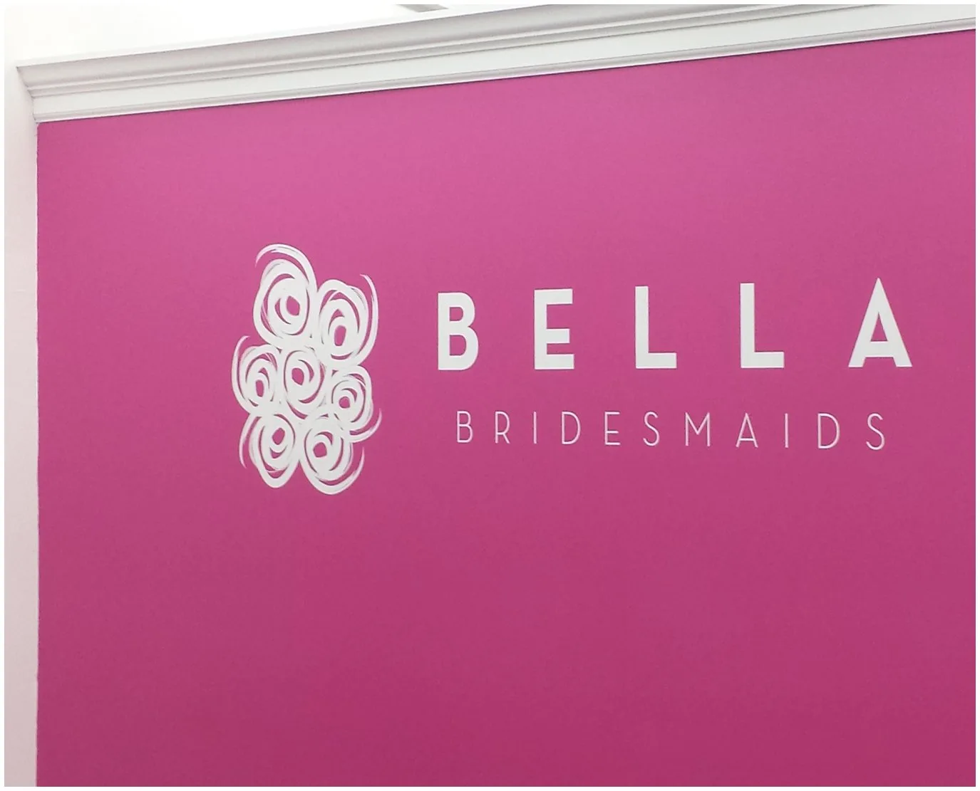 wall decal for bella brides maids