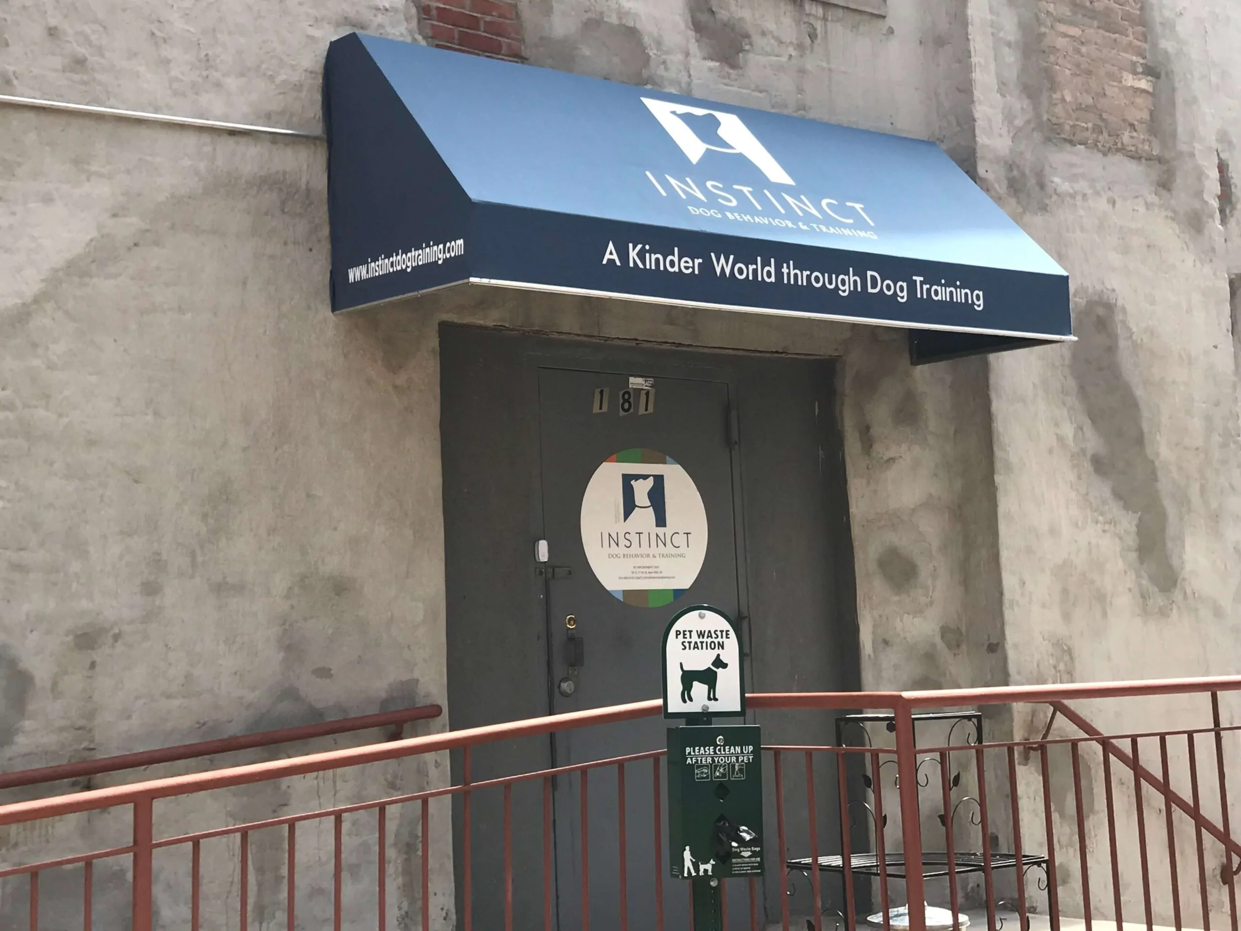 awning for educational and training institutions