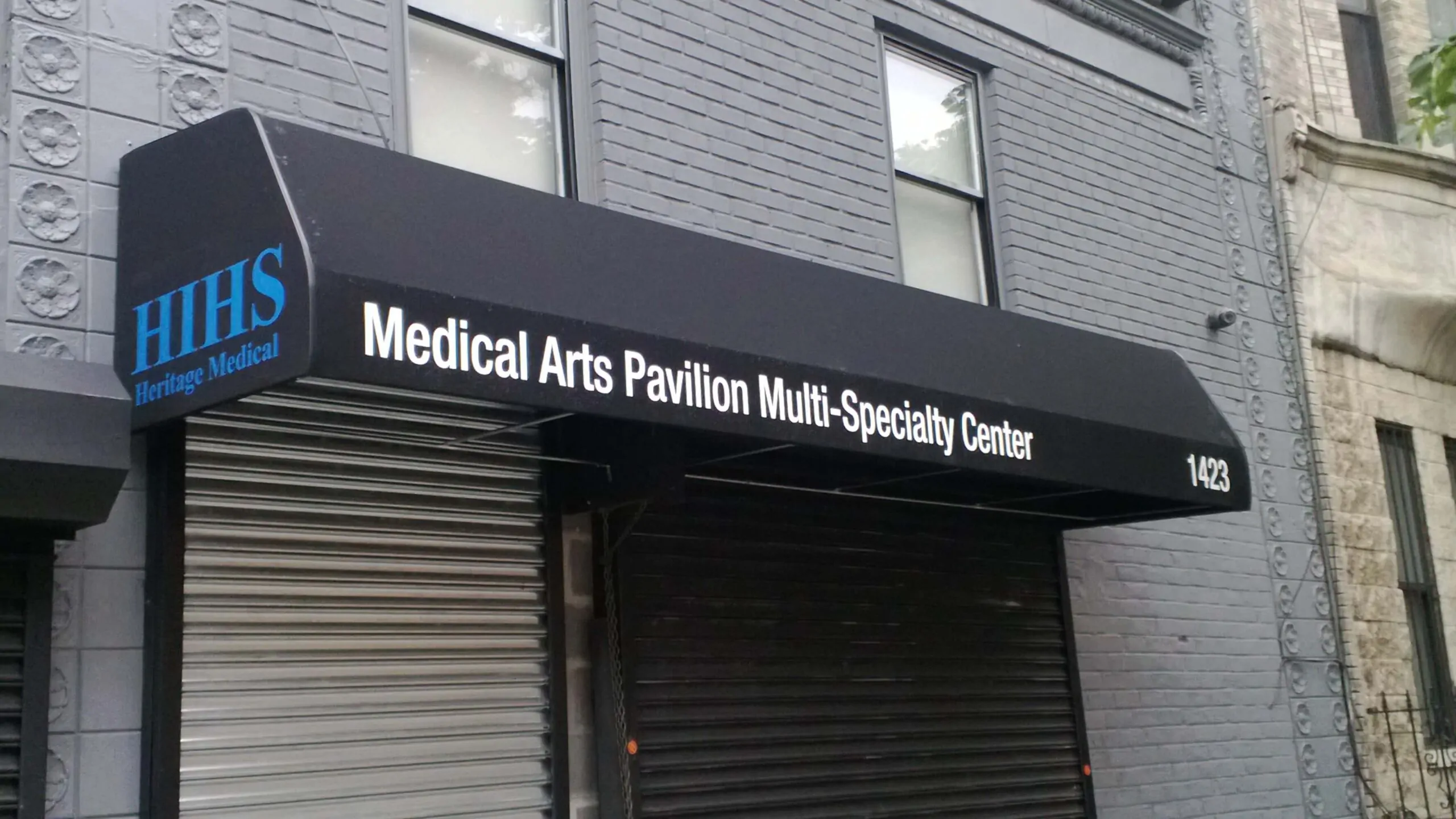 awnings for healthcare industry