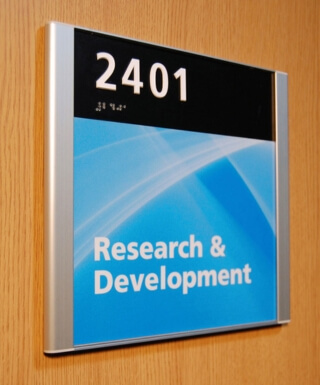 directory signage for university rooms