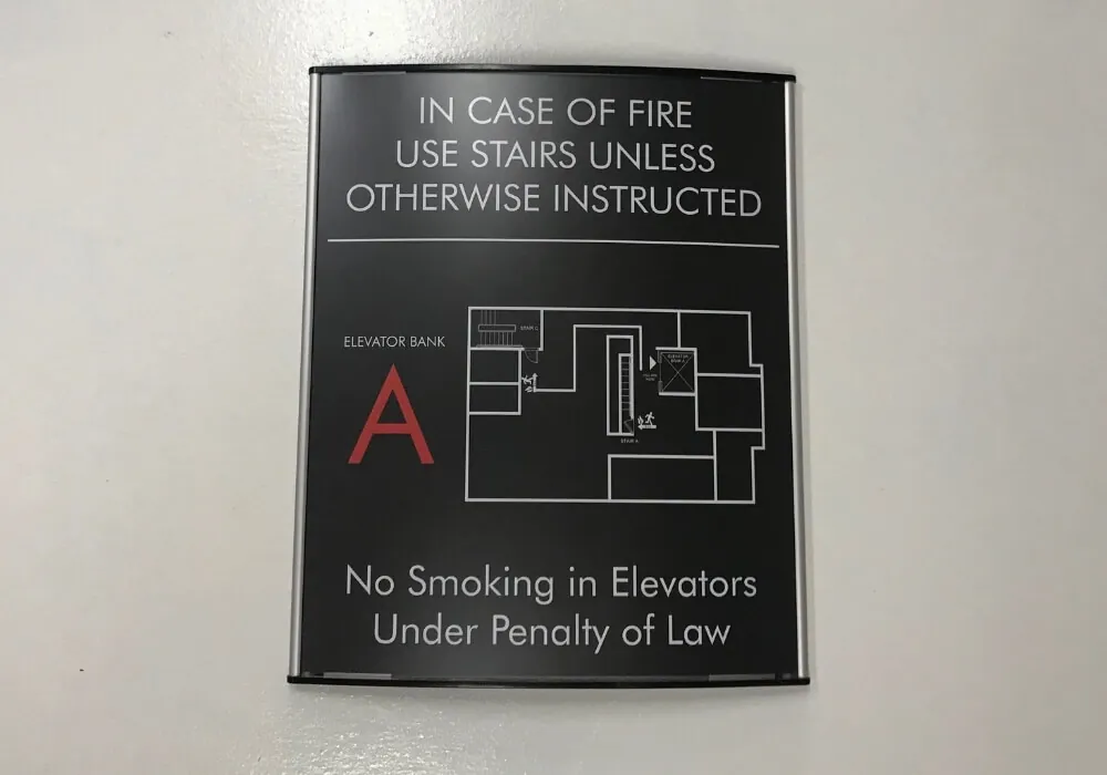egress maps signage solutions