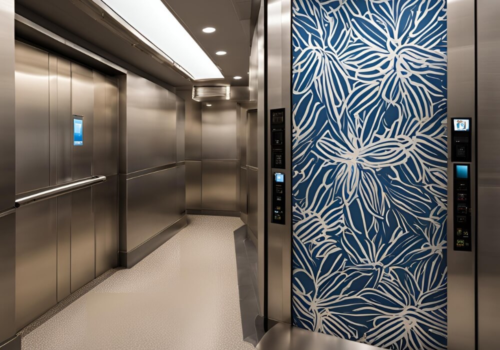 flowered elevator wraps