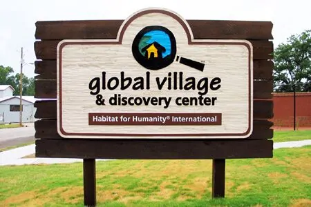 informational carved signs nj