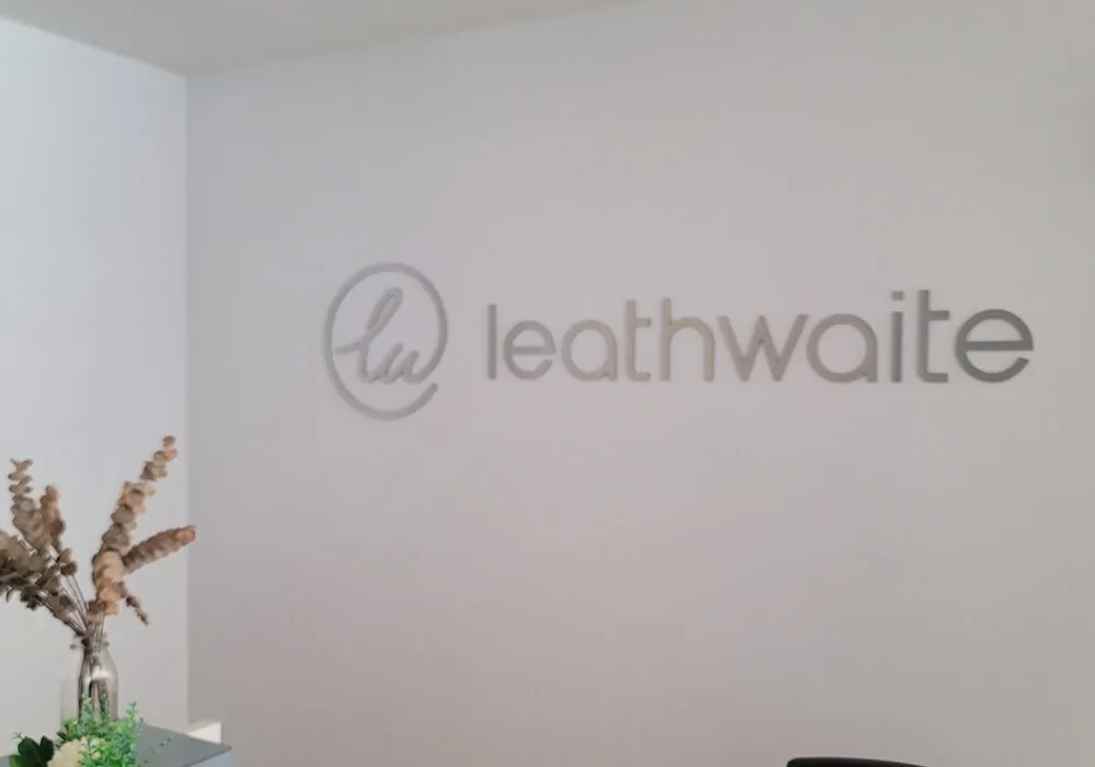 lobby signs for leathwaite