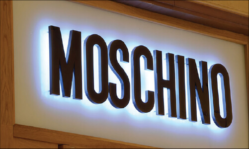 moschino channel letters