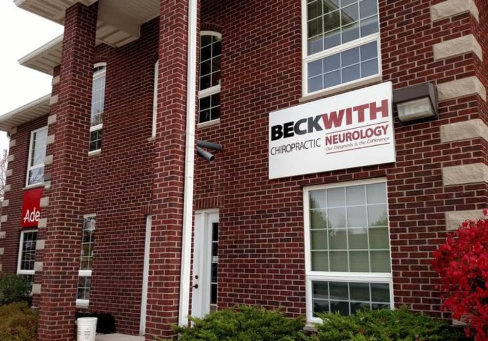 wall pan sign of beckwith chiropractor