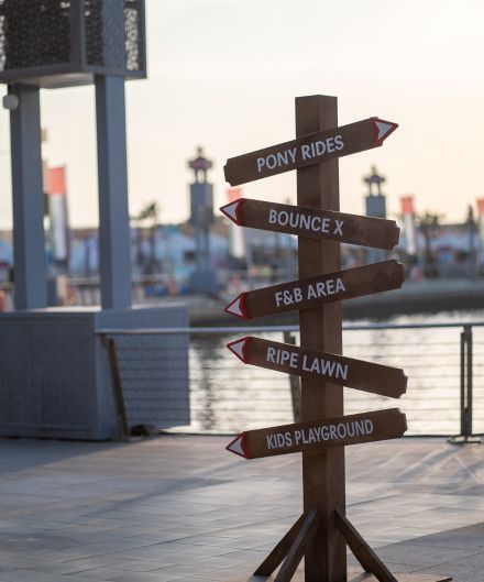 wayfinding signs for city areas