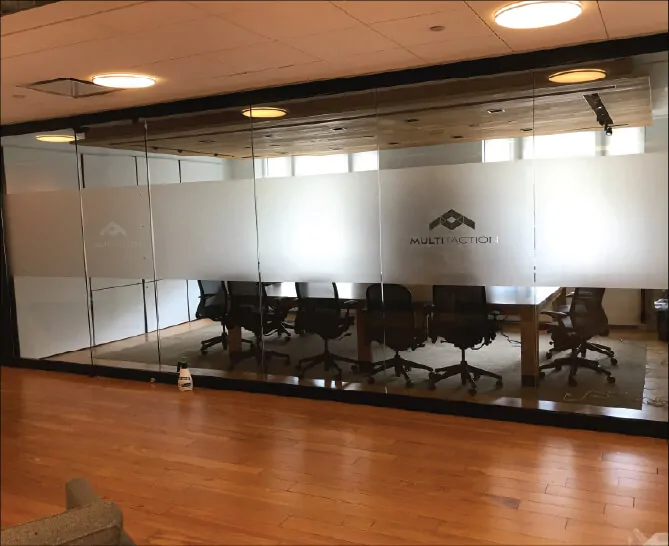 window frosting for offices