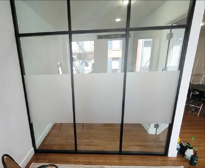 window frosting