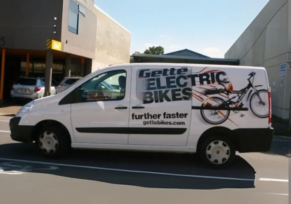 partial van wrapping