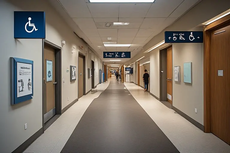 Accessible wayfinding signs