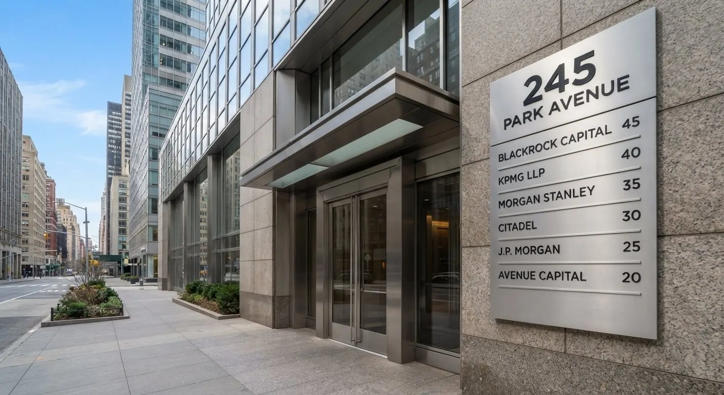 Aluminum composite wayfinding signage nj
