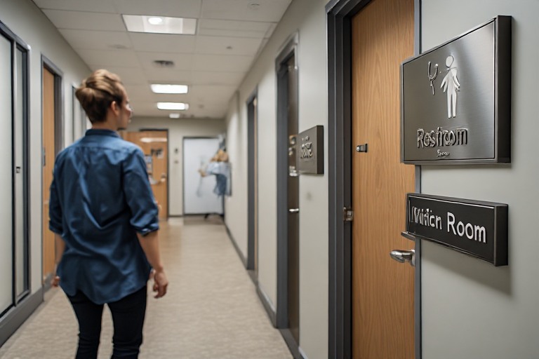 Braille room identification signs