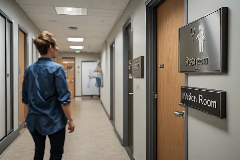 Braille room identification signs