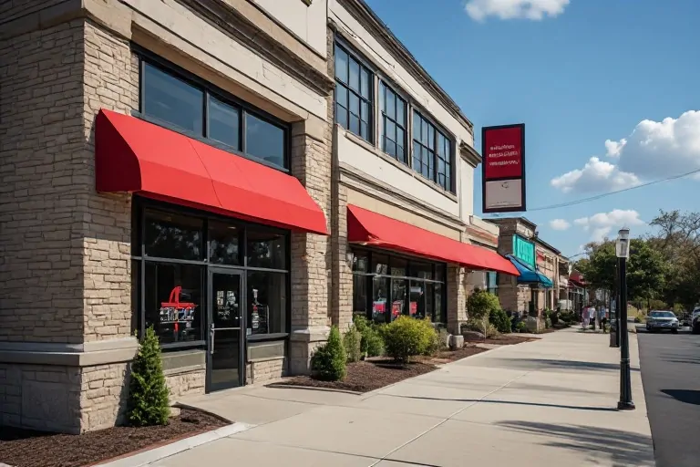 Business sign color visibility
