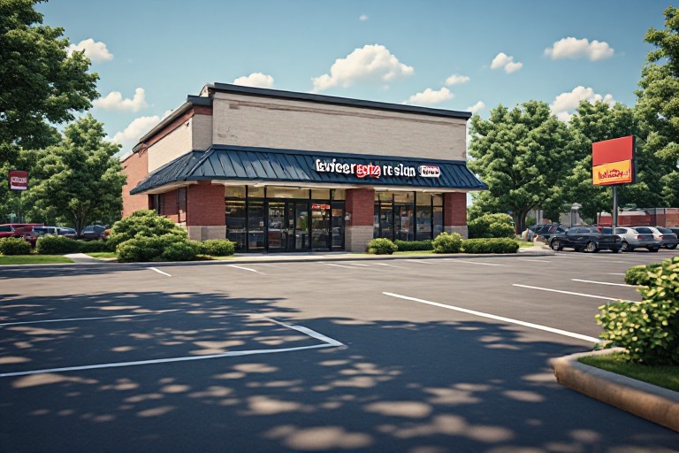 Business sign viewing distance