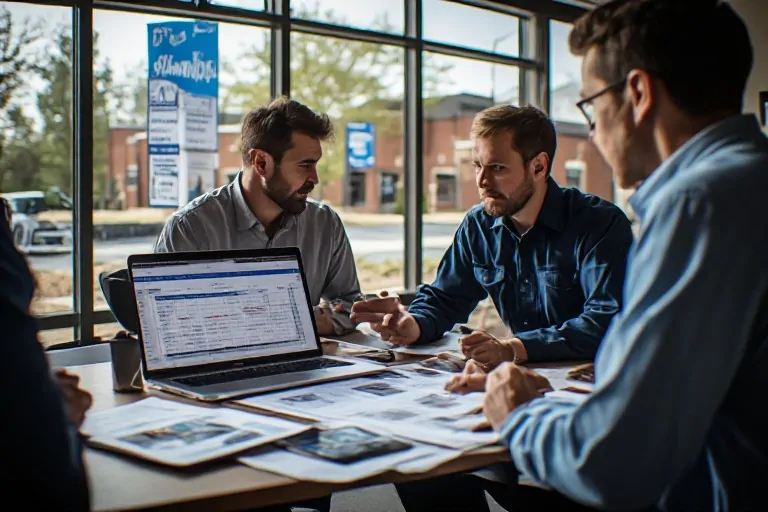 Business signage rebrand rollout tracking