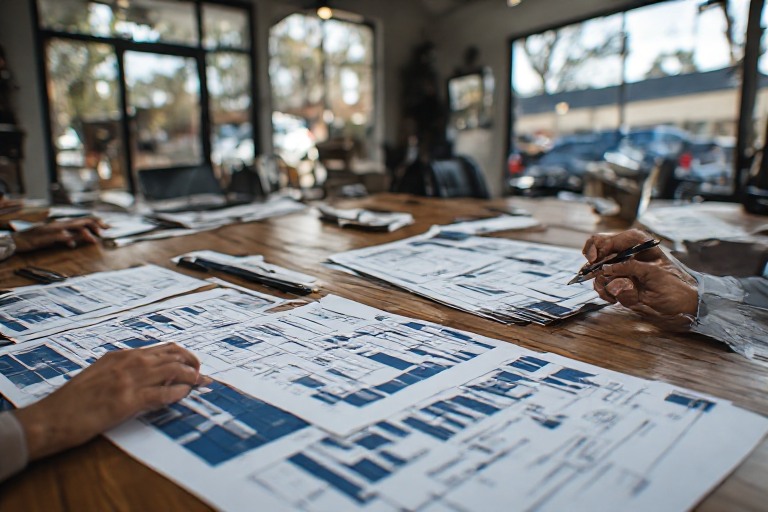 Comparing business sign quotes