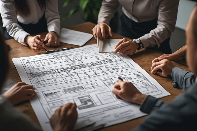 Complete sign permit drawing set