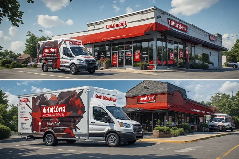 Consistent signage across marketing channels