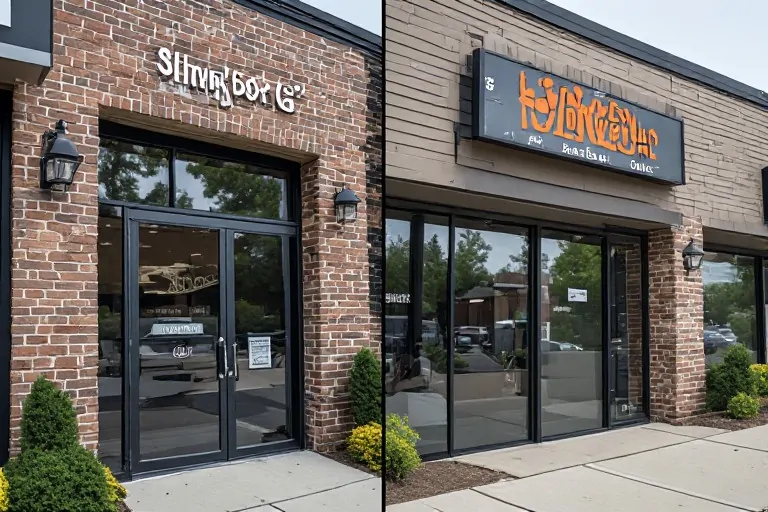 Custom and standard sign applications