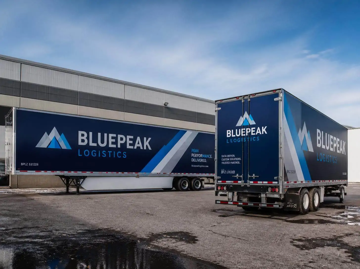 Custom trailer graphics nj
