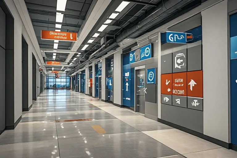 Custom wayfinding sign system