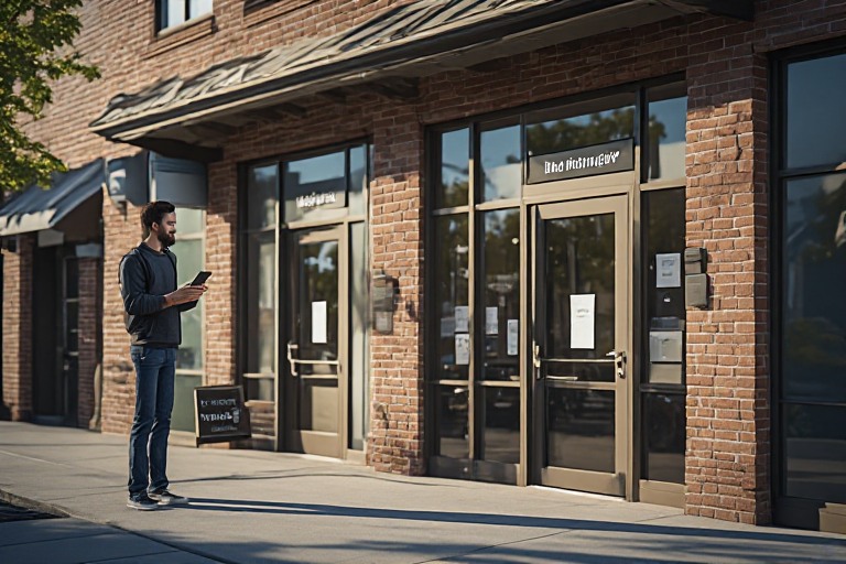 Customers struggling with poor business signage