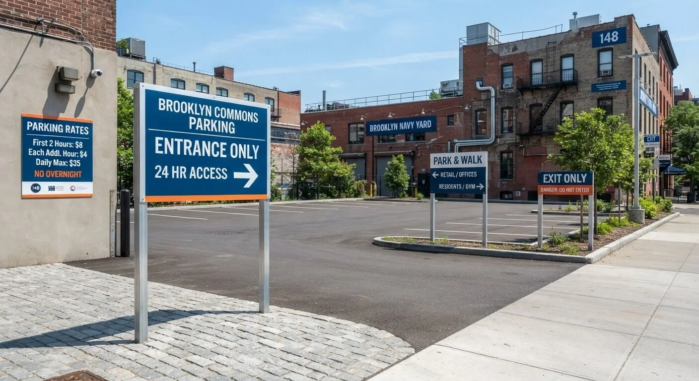 Dibond monument and post and panel signs