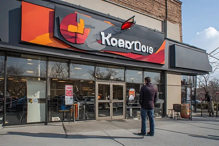 Distinctive commercial sign branding