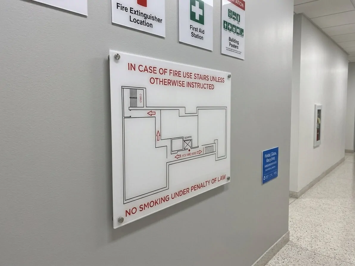Egress floor plan