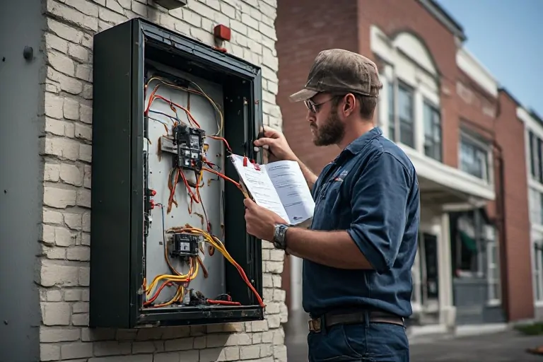 Existing sign cabinet evaluation