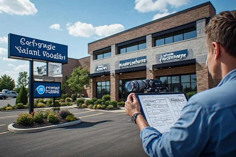 Physical brand signage inventory