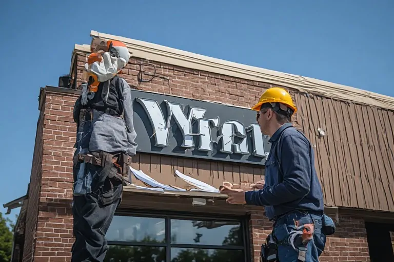 Professional sign designer consultation