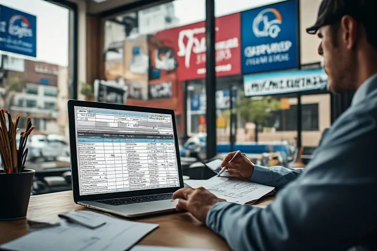 Sign warranty and service records