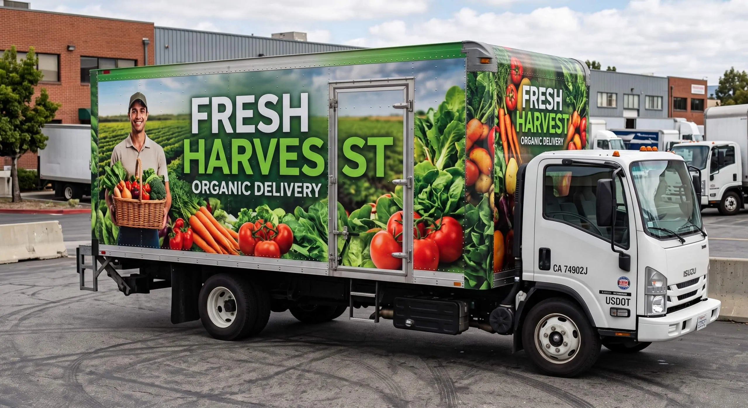 Straight truck wrap nj
