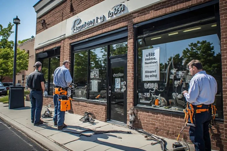 Tenant sign removal and restoration
